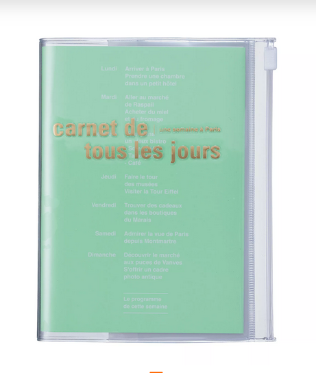 Carnet de notes carnet de tous les jours une semaine à Paris MARK'S