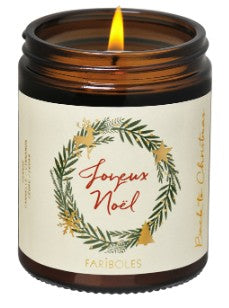 Bougie Parfumée 140 g sur le thème de Noêl