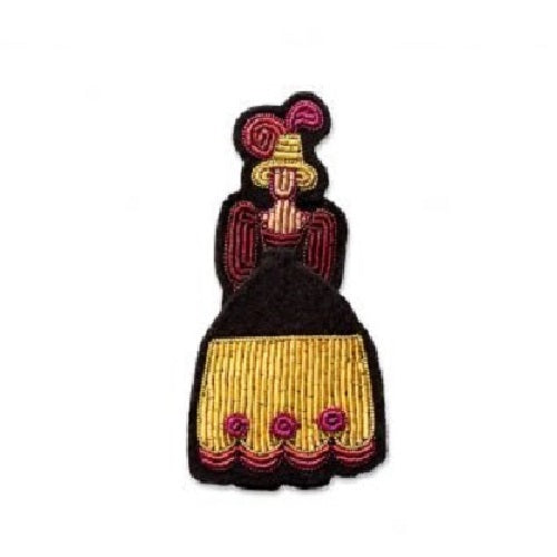 Broche Madame de MACON & LESQUOY 6,3 x 3 cm