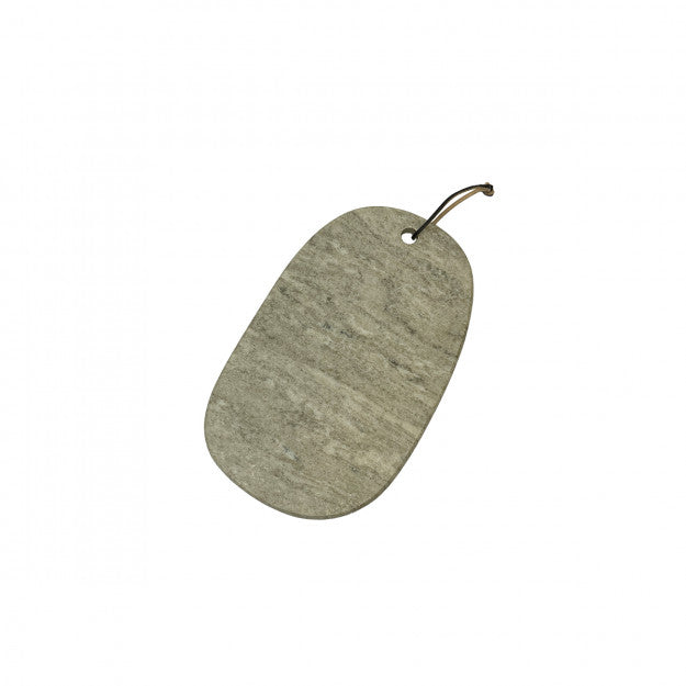 planche-a-decouper-EN MARBRE BEIGE GRIS OVALE - LA PETITE BOITE JAUNE