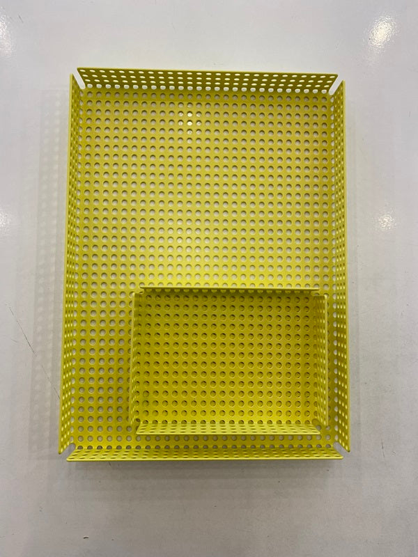 plateau jaune taille s