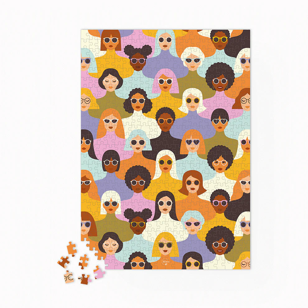 puzzle 500 pièces multitude