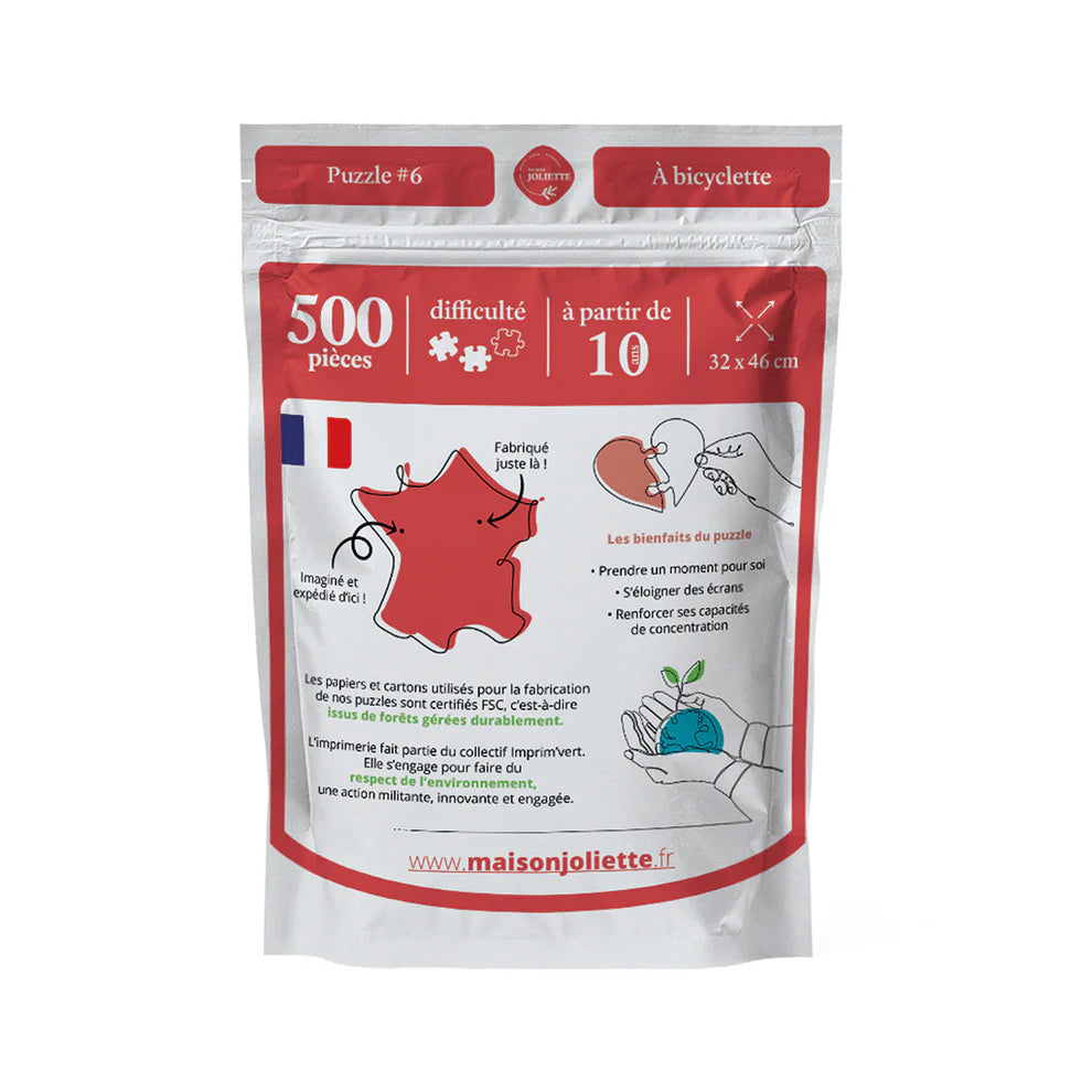 packaging puzzle 500 pièces