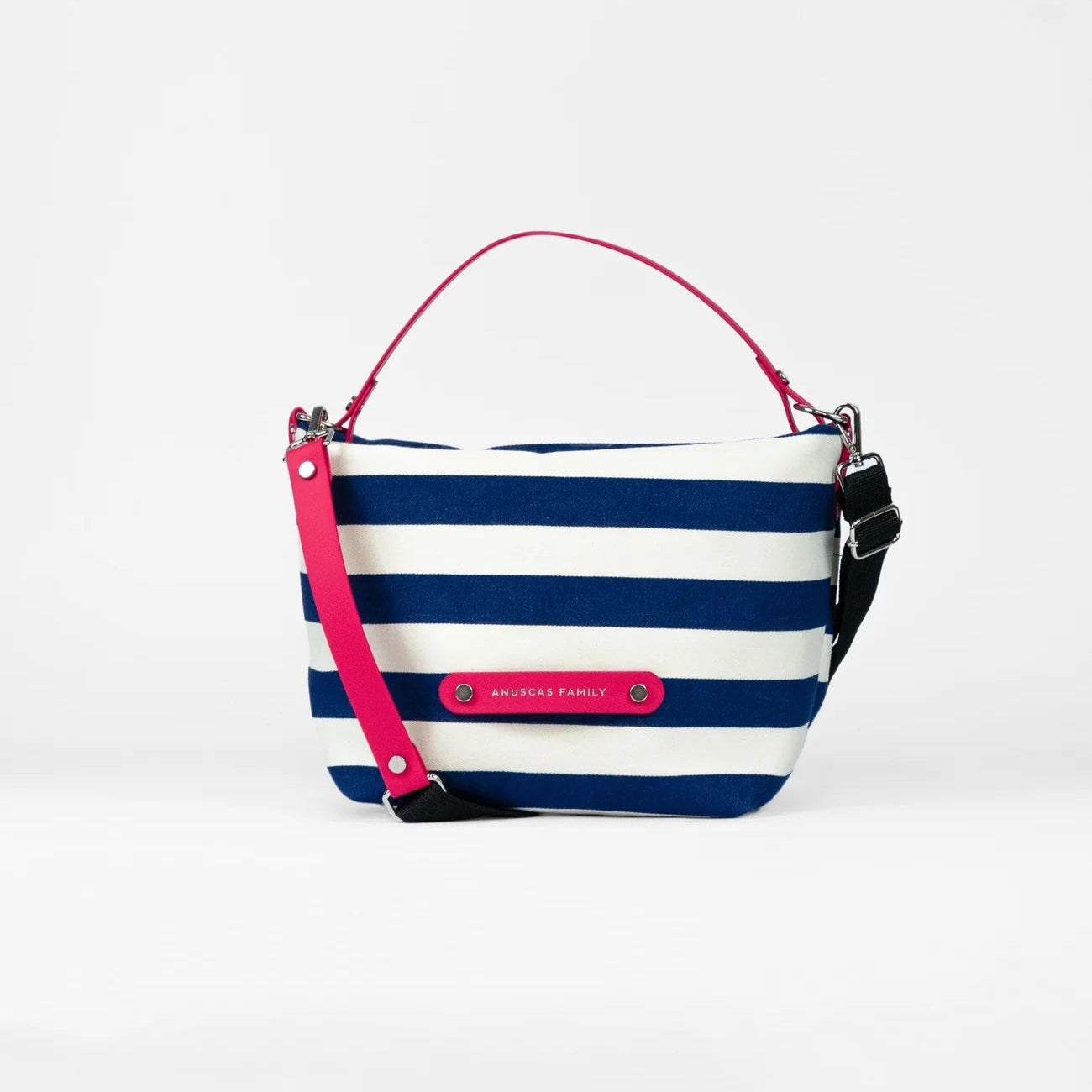 sac à bandoulière rayé et fluo _ LA PETITE BOITE JAUNE