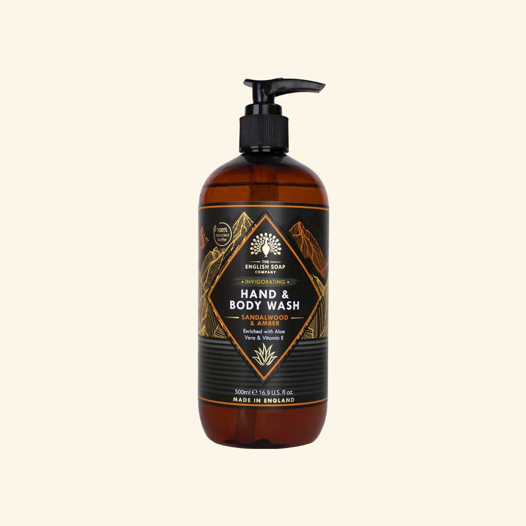 savon liquide sandalwood and amber