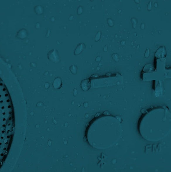 Zoom enceinte tykho bleu