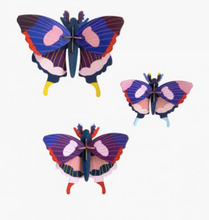 Charger l&#39;image dans la galerie, Décoration murale 3D Papillons par 3

