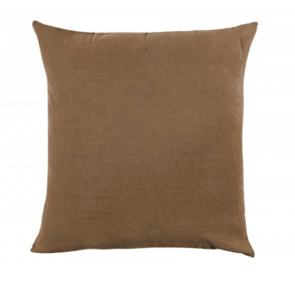 Coussin Haomy en lin lavé uni 40 x 60 cm