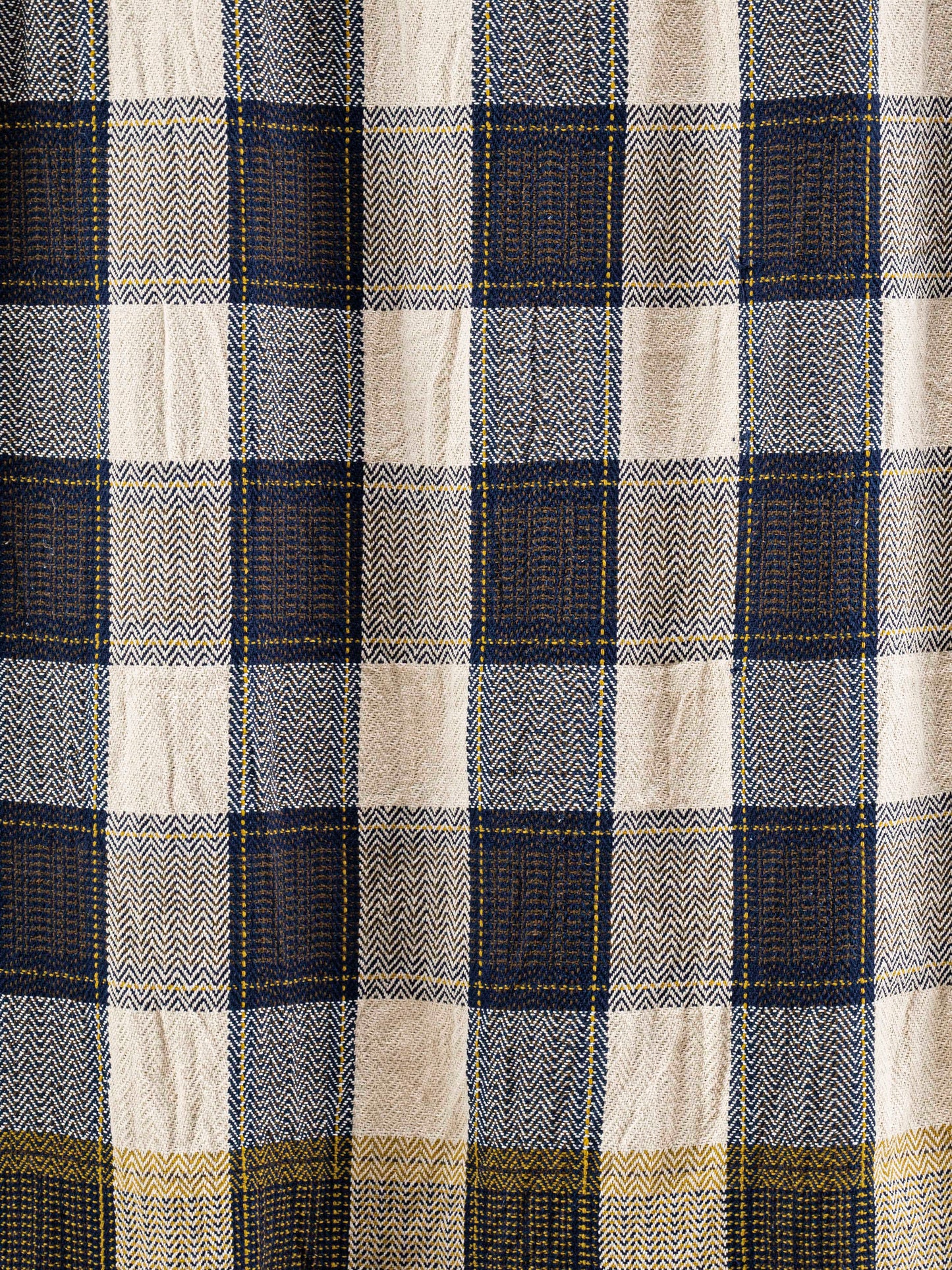 Plaid en coton MOISMONT 100 x 170 cm