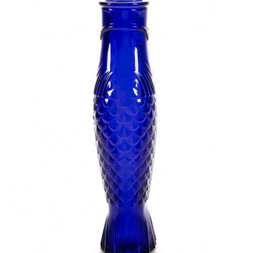 CARAFE POISSON SERAX BLEU COBALT
