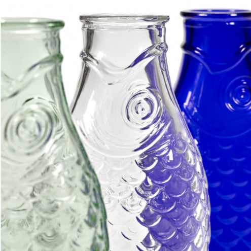 CARAFE POISSON SERAX BLEU COBALT