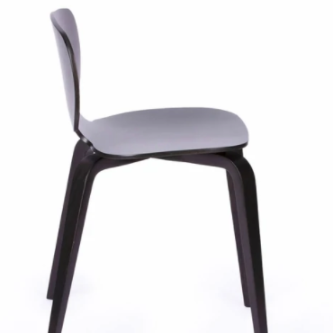 CHAISE H10 EN BOIS DE HETRE NOIRE FABRIQUEE EN FRANCE - LA PETITE BOITE JAUNE