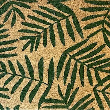 PAILLASSON FEUILLAGE VERT - LA PETITE BOITE JAUNE
