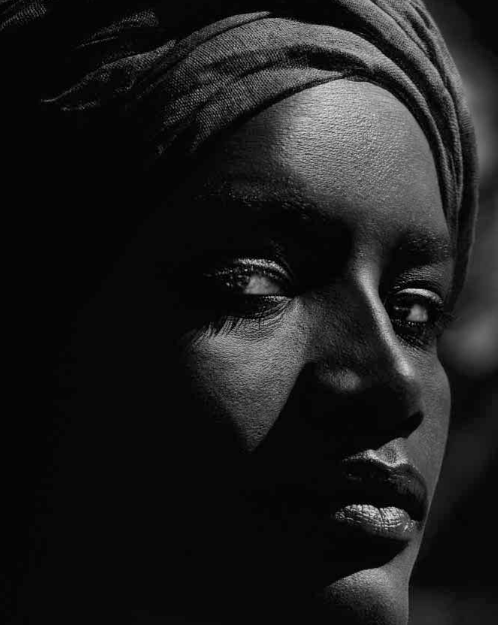 Portrait numéroté de Serge Anton : la jeune fille au turban