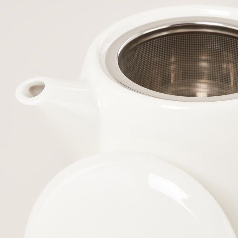 THEIERE BLANCHE EN PORCELAINE SERAX