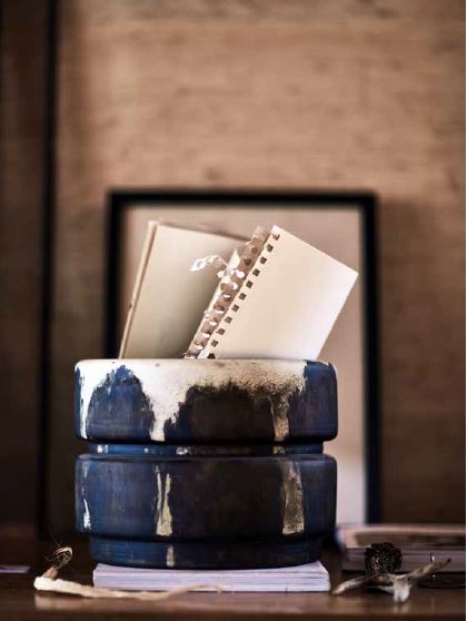 Vase en verre "Bowie"