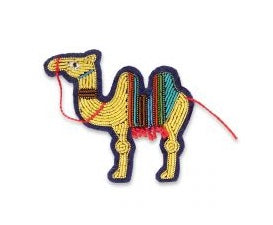 Broche Chameau 4,5 x 5,1 cm - Macon et Lesquoy