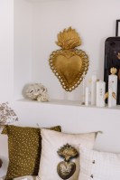 Ex-Voto cœur requiem or XL BONCOEURS