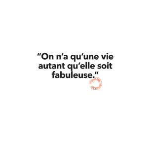 AFFICHE_IMAGE_REPUBLIC_LOIC_PRIGENT_ON N'A QU'UNE VIE - LA_PETITE_BOITE_JAUNE