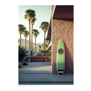 AFFICHE IMAGE REPUBLIC THE VISIONS -board-newport-beach - LA PETITE BOITE JAUNE-