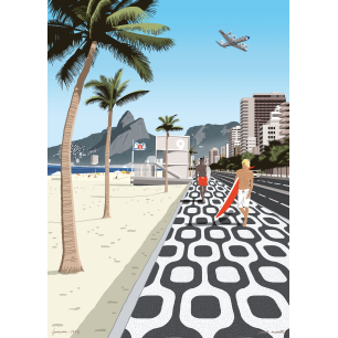 AFFICHE IMAGE REPULIC PAULO MARIOTTI  IPANEMA - LA PETITE BOITE JAUNE