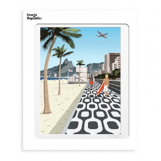 AFFICHE IMAGE REPULIC PAULO MARIOTTI  IPANEMA - LA PETITE BOITE JAUNE