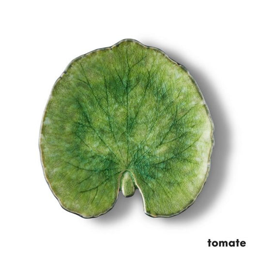 Feuille d'Alchemille en grès Christian TORTU
