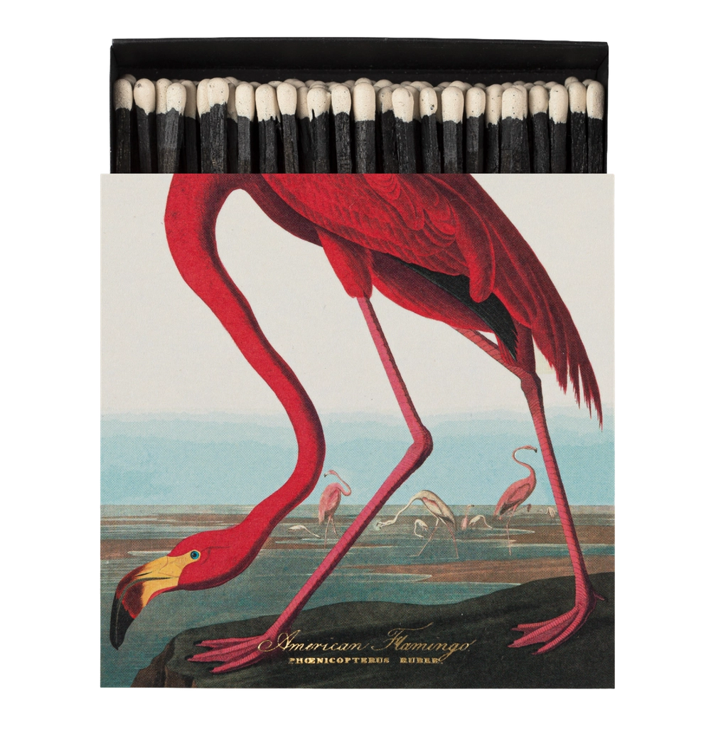 BOITE ALLUMETTES DECO CARREE FLAMAND ROSE ARCHIVIST -LA PETITE BOITE JAUNE