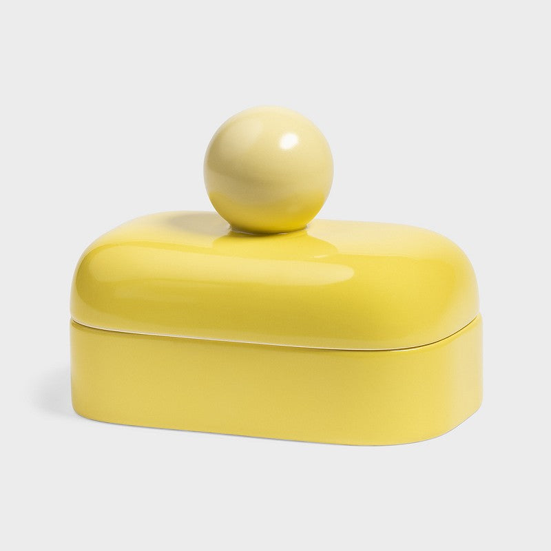 BOITE DE RANGEMENT JAUNE DE KLEVERING - LA PETITE BOITE JAUNE