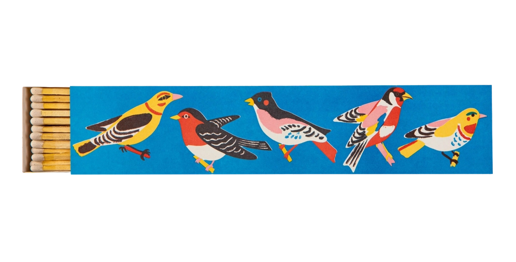 BOITE D ALLUMETTES EXTRA LONGUES BIRDIE ARCHIVIST - LA PETITE BOITE JAUNE