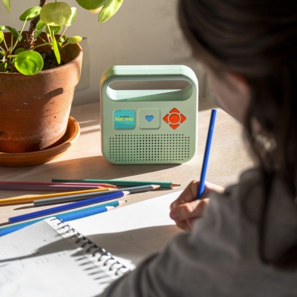 Boîte à histoires, enceinte Merlin - 3-12 ans