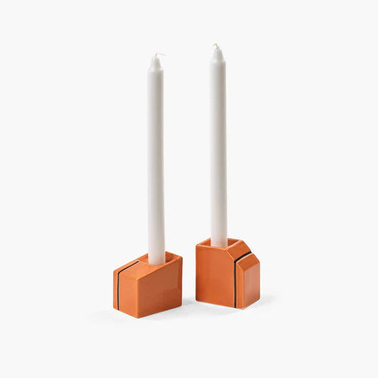 BOUGEOIRS SILOS ORANGE EN PAIRE SERAX2-LA PETITE BOITE JAUNE