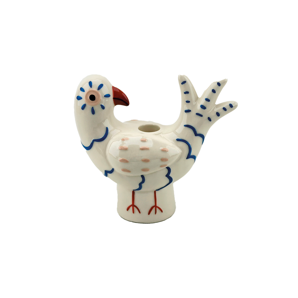 BOUGEOIR NAIF EN FORME D OISEAU - LA PETITE BOITE JAUNE