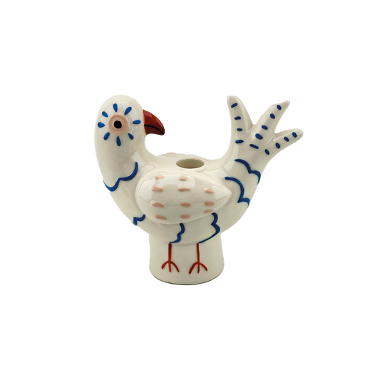 BOUGEOIR NAIF EN FORME D OISEAU - LA PETITE BOITE JAUNE