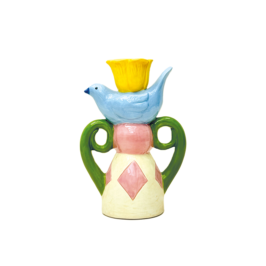 BOUGEOIR_OISEAU_BLEU_LA_PETITE_BOITE_JAUNE