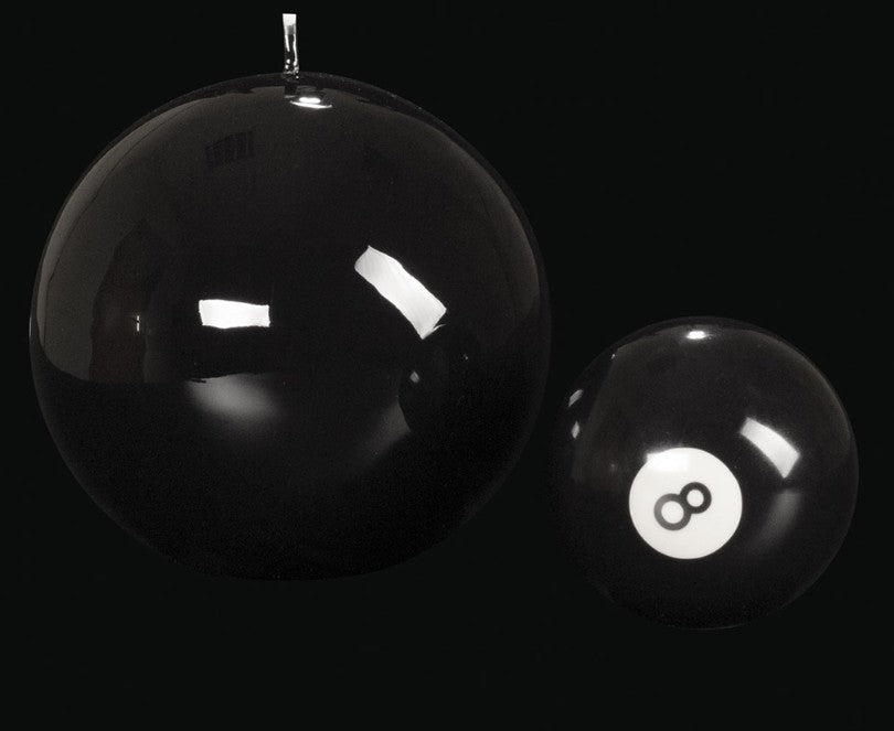 BOUGIE BOULE BRILLANTE NOIRE LA PETITE BOITE JAUNE