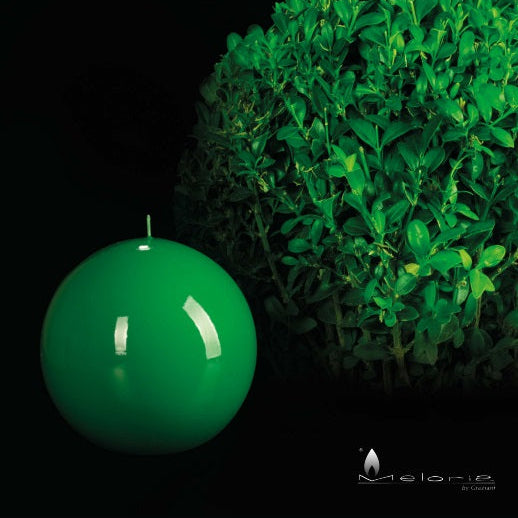 BOUGIE BOULE BRILLANTE VERT - LA PETITE BOITE JAUNE