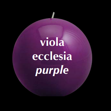 BOUGIE RONDE BRILLANTE ROSE - LA PETITE BOITE JAUNE