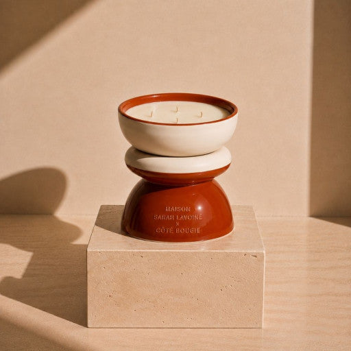 Bougie parfumée Tamtam Twist, Terra - Maison Sarah Lavoine x Coté Bougie