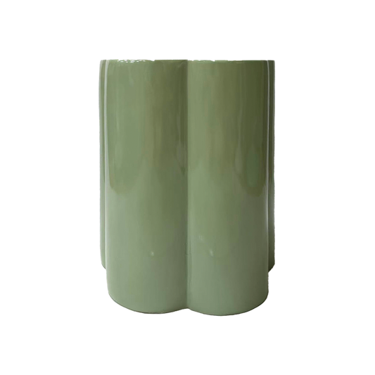 Tabouret ou bout de canapé design en céramique - plusieurs coloris