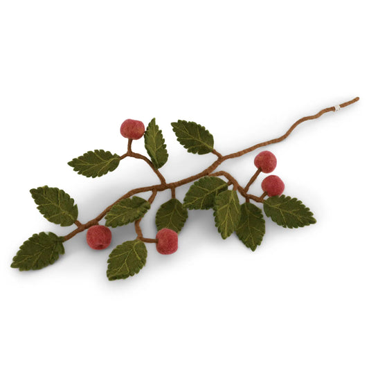 Branche de pommier rose