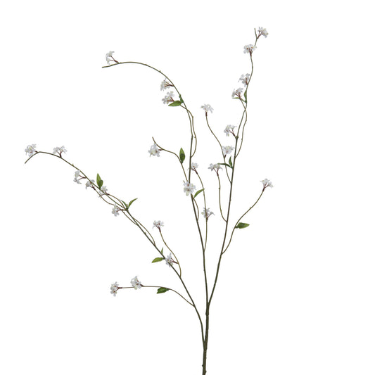 Branche artificielle de saule fleurie. 