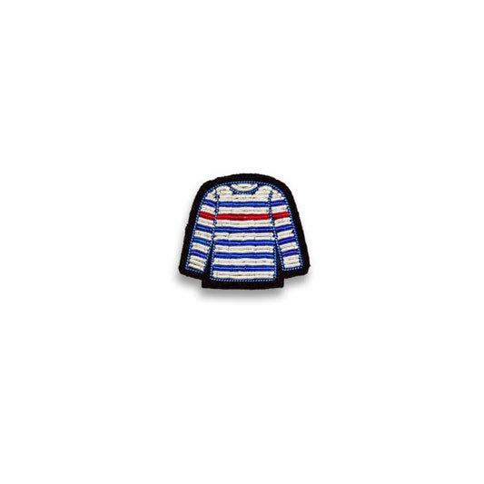 BROCHE MARINIERE RAYEE MACON ET LESQUOY