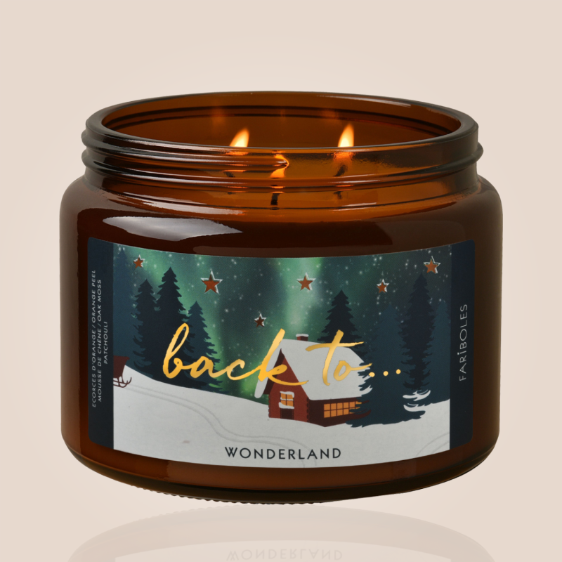 Bougie Parfumée 400 g  - Fariboles