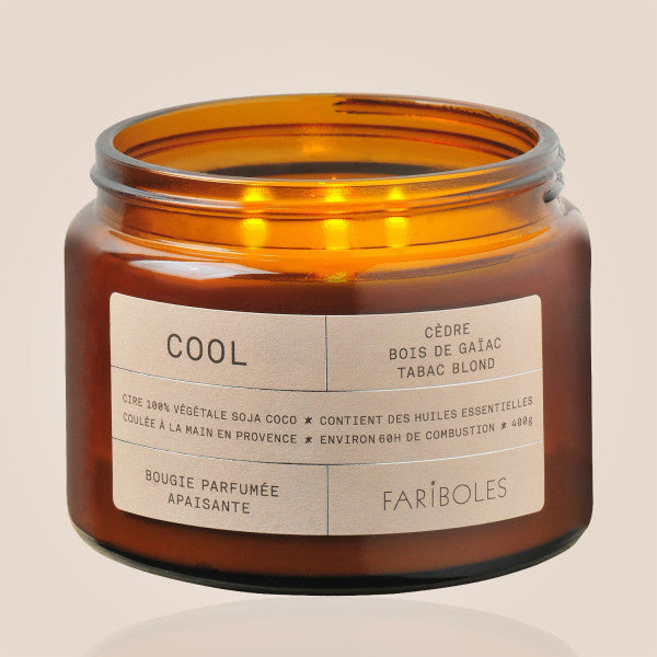 Bougie Parfumée 400 g  - Fariboles