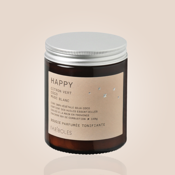 Bougie Parfumée 140 g - Fariboles