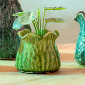 CACHE-POT-CERAMIQUE-ONDULE-VERT1--LA-PETITE-BOITE-JAUNE