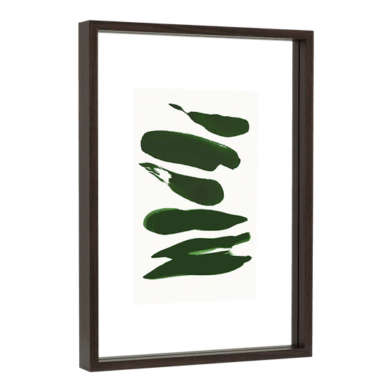 CADRE PHOTO DESIGN EN NOYER 30X42 - LA PETITE BOITE JAUNE