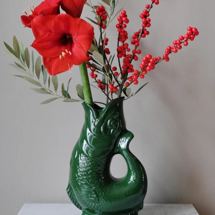 Carafe poisson glou glou, l'Originale - Made in England