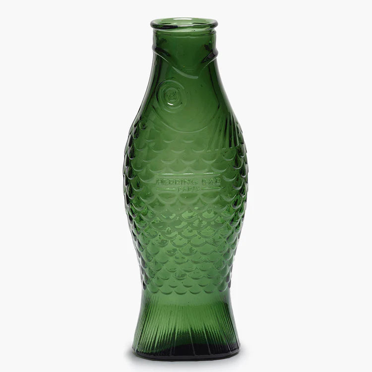 CARAFE POISSON SERAX PAOLA NAVONE VERT FONCE - LA PETITE BOITE JAUNE